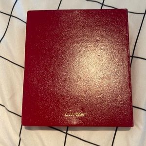 Cartier watch certificate booklet